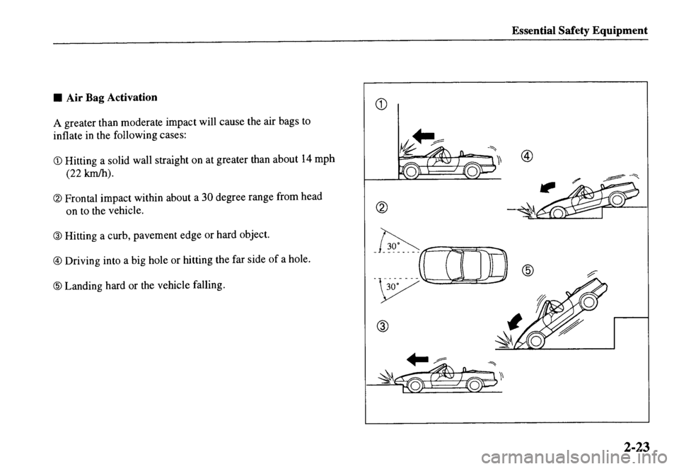 MAZDA MODEL MX-5 MIATA 2000 Owners Guide 