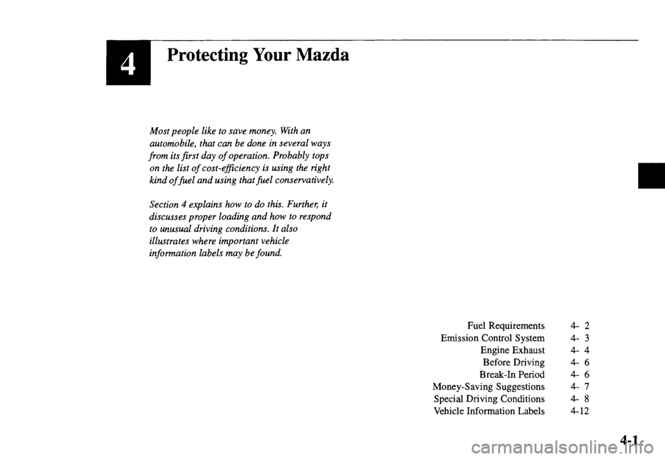 MAZDA MODEL MX-5 MIATA 2000 Manual PDF MAZDA MODEL MX-5 MIATA 2000 Manual PDF