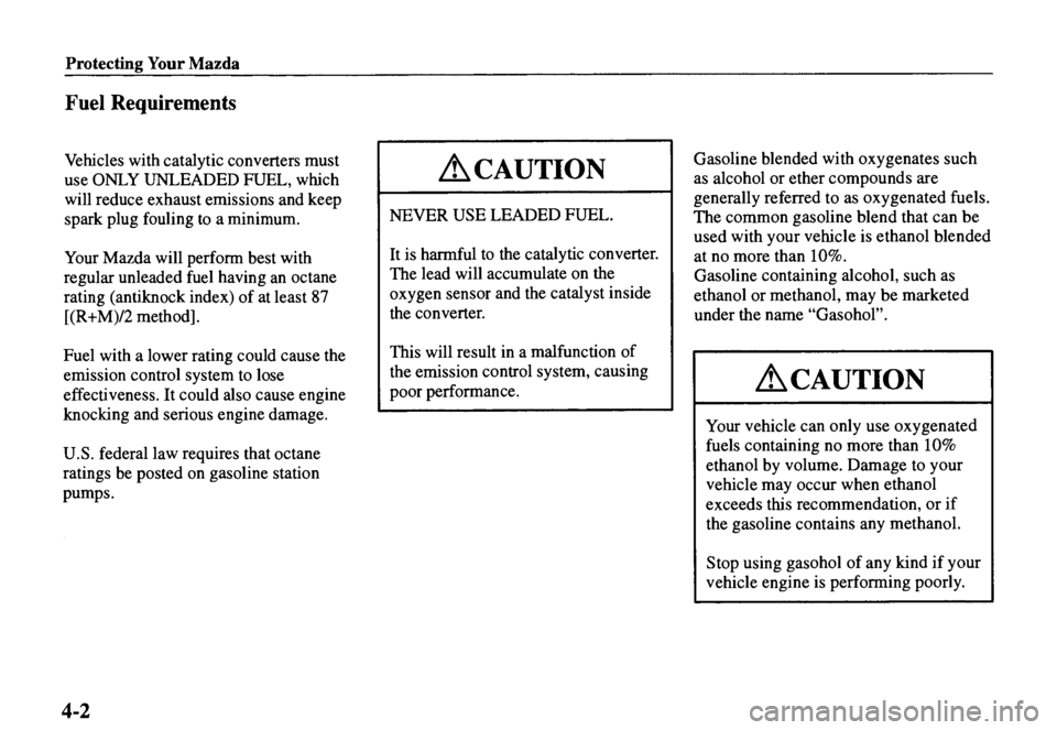 MAZDA MODEL MX-5 MIATA 2000 Manual PDF MAZDA MODEL MX-5 MIATA 2000 Manual PDF