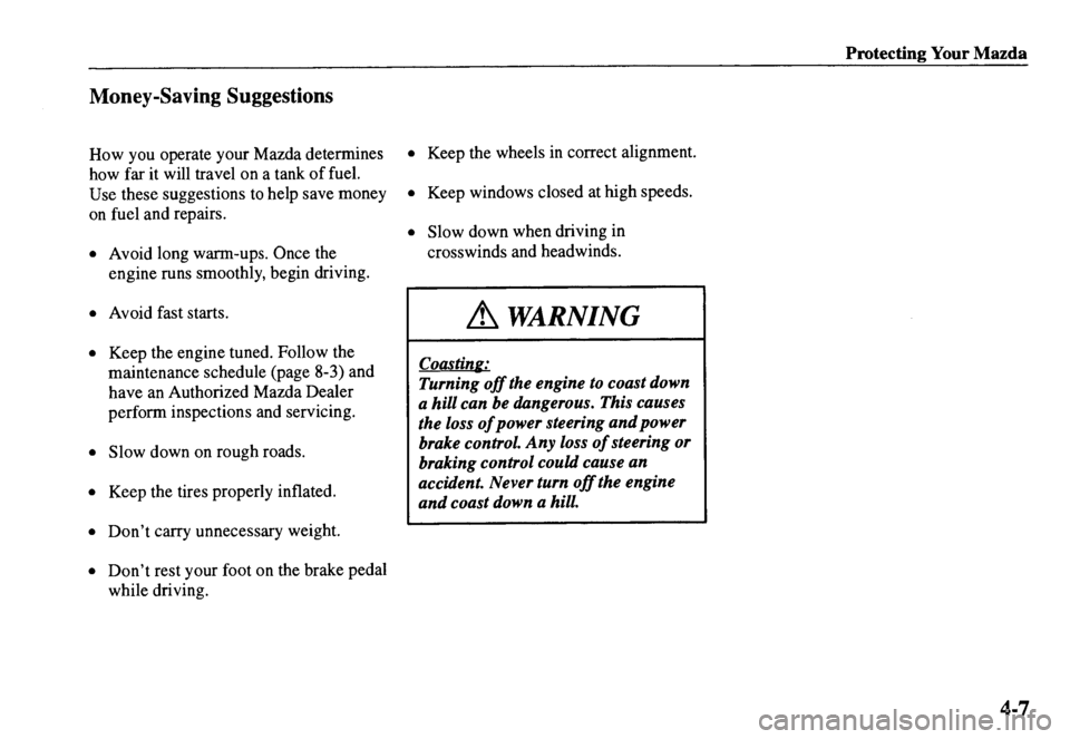 MAZDA MODEL MX-5 MIATA 2000 Manual PDF MAZDA MODEL MX-5 MIATA 2000 Manual PDF