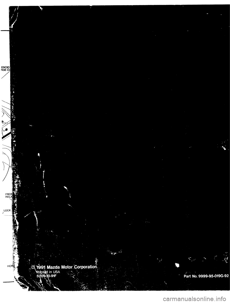 MAZDA 323 1989  Factory Repair Manual 
