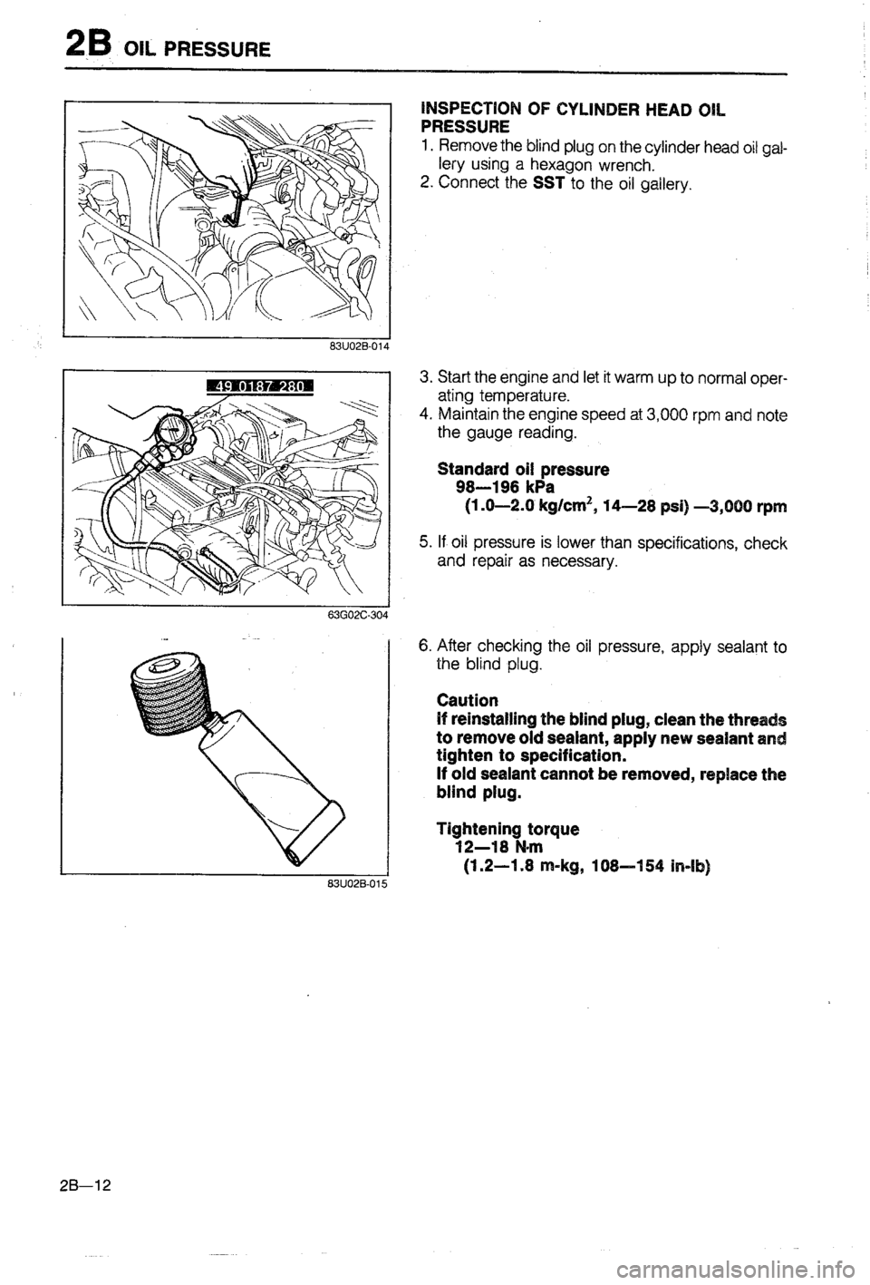 MAZDA 323 1988 Workshop Manual MAZDA 323 1988 Workshop Manual