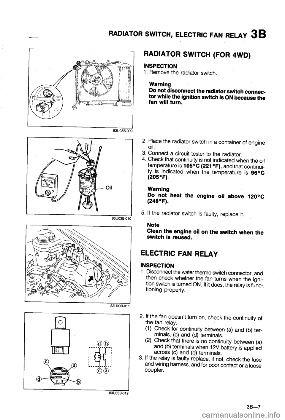 MAZDA 323 1988 Workshop Manual MAZDA 323 1988 Workshop Manual