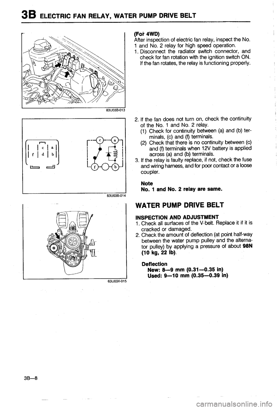 MAZDA 323 1988 Workshop Manual MAZDA 323 1988 Workshop Manual