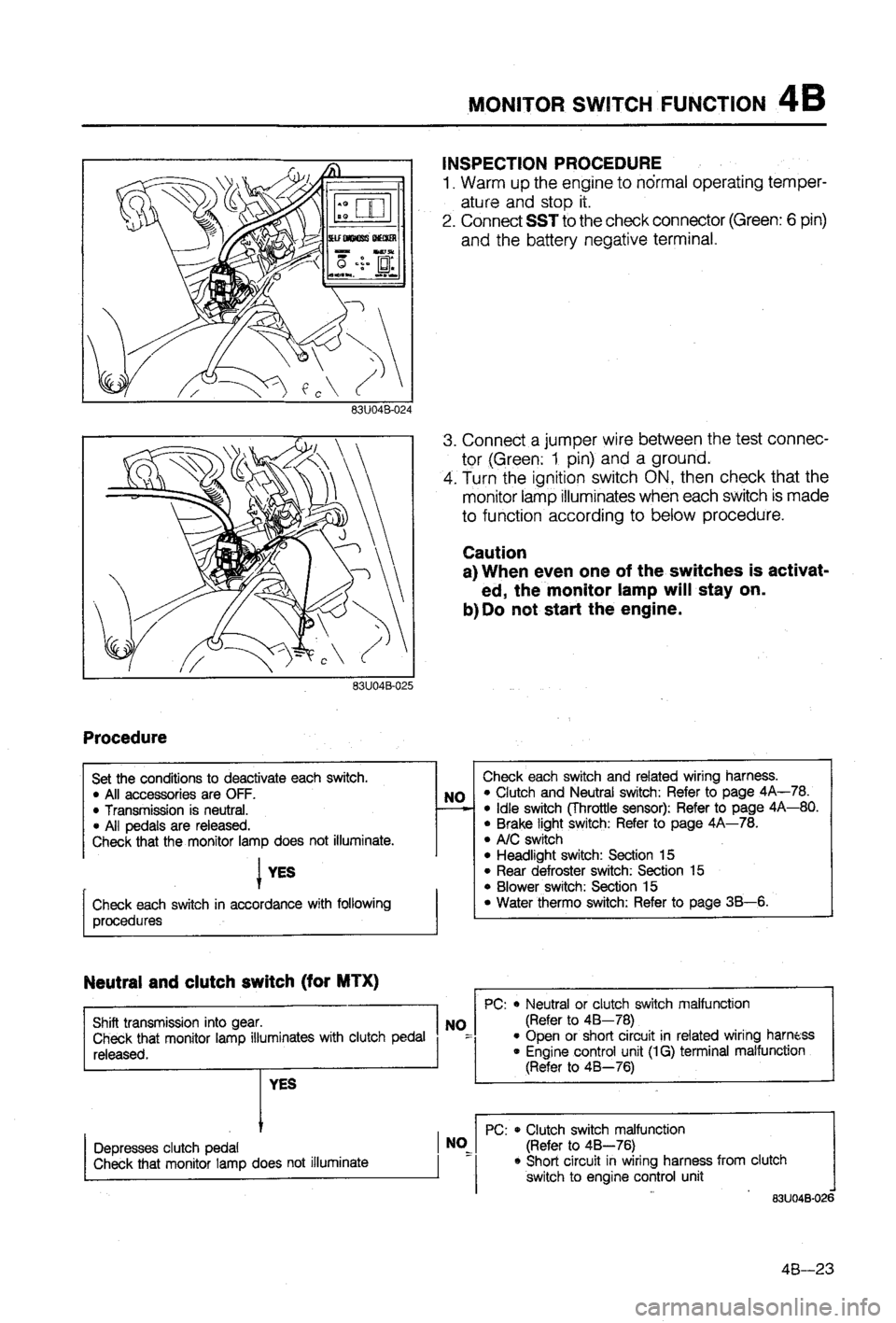 MAZDA 323 1988 Workshop Manual MAZDA 323 1988 Workshop Manual