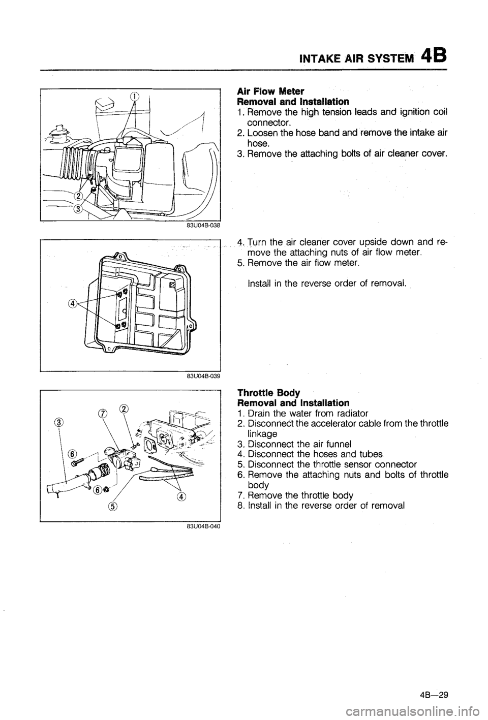 MAZDA 323 1988 Workshop Manual MAZDA 323 1988 Workshop Manual
