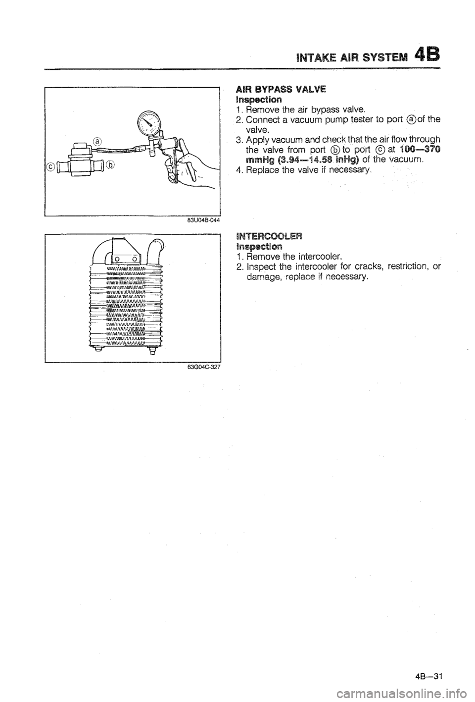 MAZDA 323 1988 Workshop Manual MAZDA 323 1988 Workshop Manual