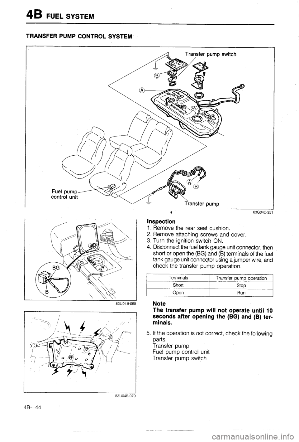 MAZDA 323 1988 Workshop Manual MAZDA 323 1988 Workshop Manual