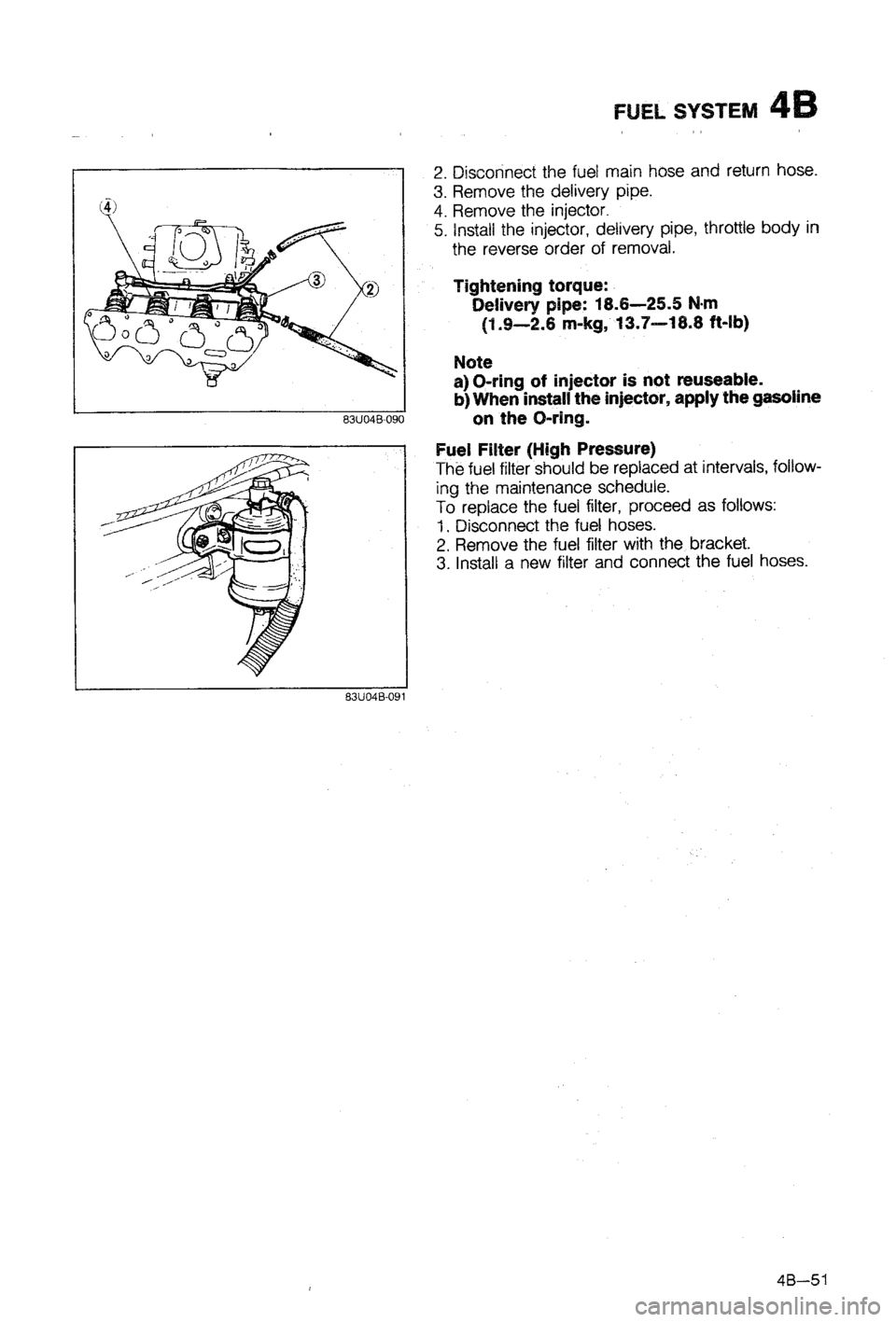 MAZDA 323 1988 Workshop Manual MAZDA 323 1988 Workshop Manual