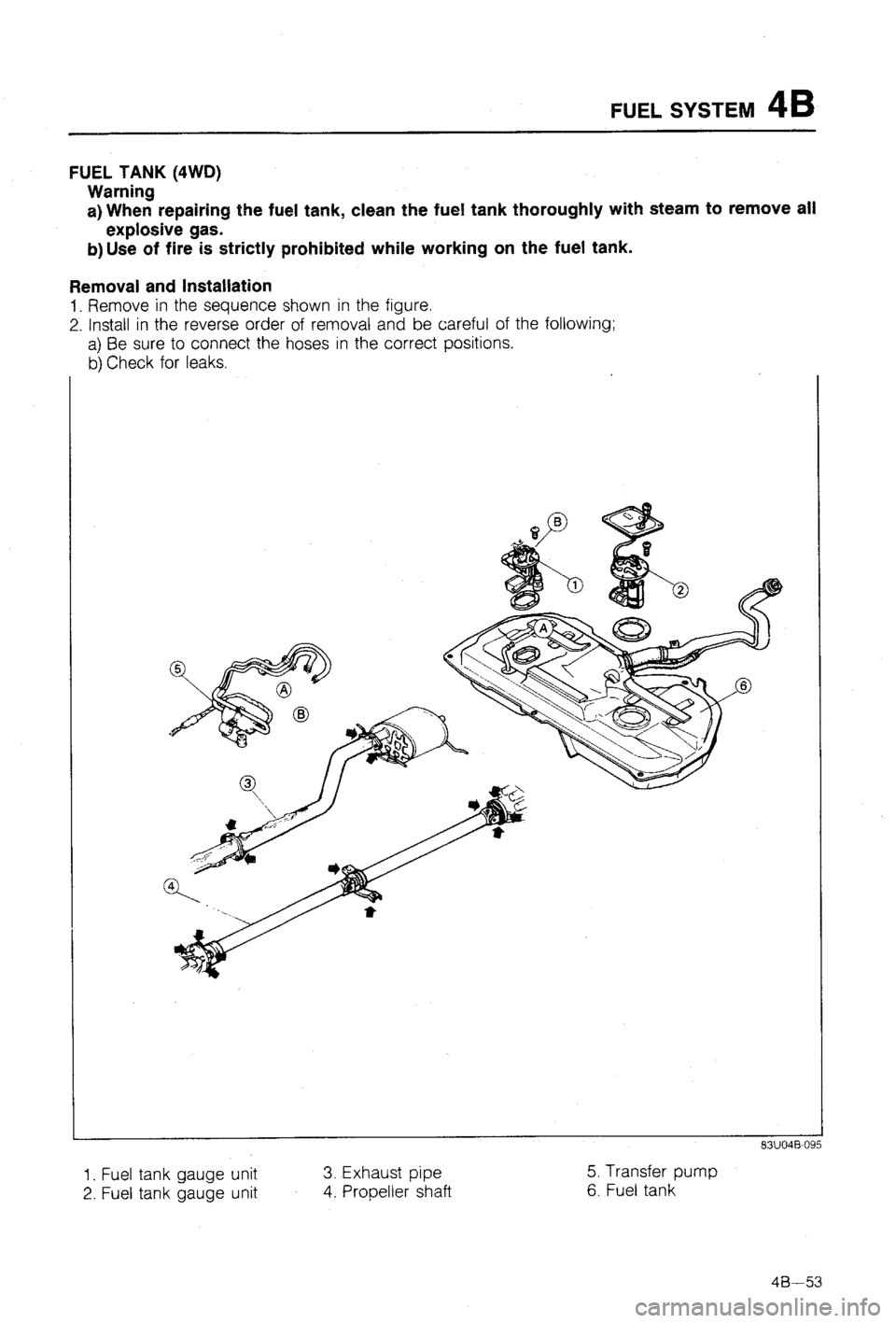 MAZDA 323 1988 Workshop Manual MAZDA 323 1988 Workshop Manual