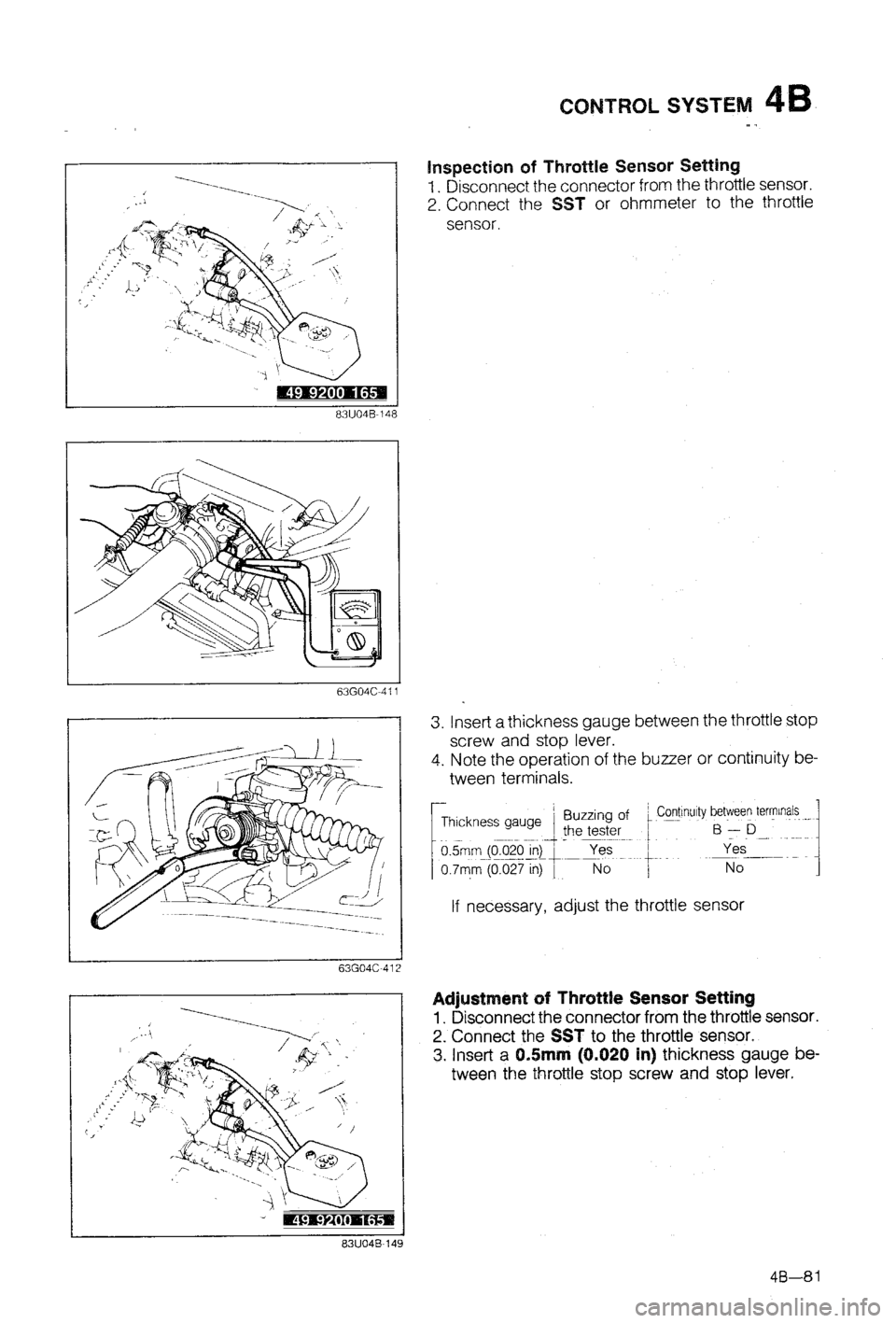 MAZDA 323 1988  Workshop Manual 