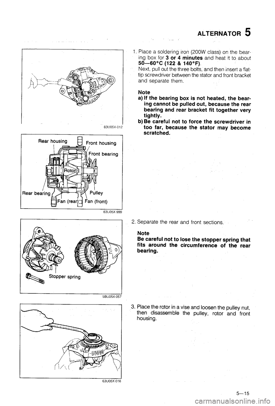 MAZDA 323 1988 Workshop Manual MAZDA 323 1988 Workshop Manual