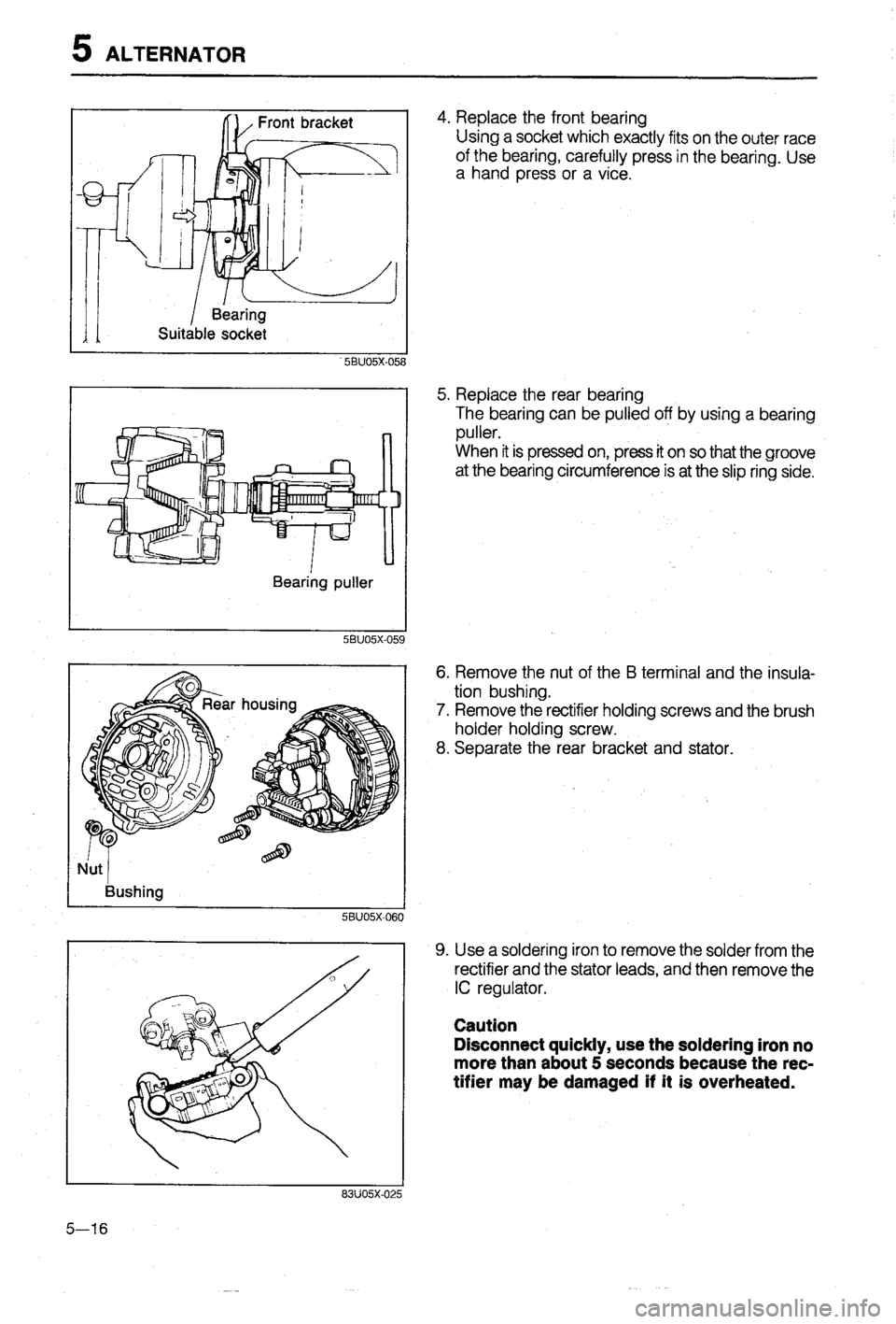 MAZDA 323 1988 Workshop Manual MAZDA 323 1988 Workshop Manual
