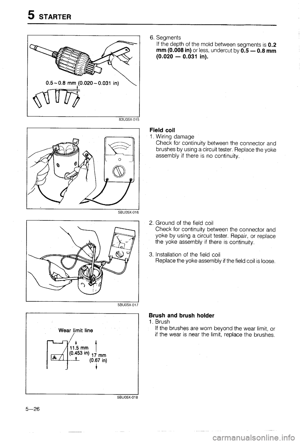 MAZDA 323 1988 Workshop Manual MAZDA 323 1988 Workshop Manual