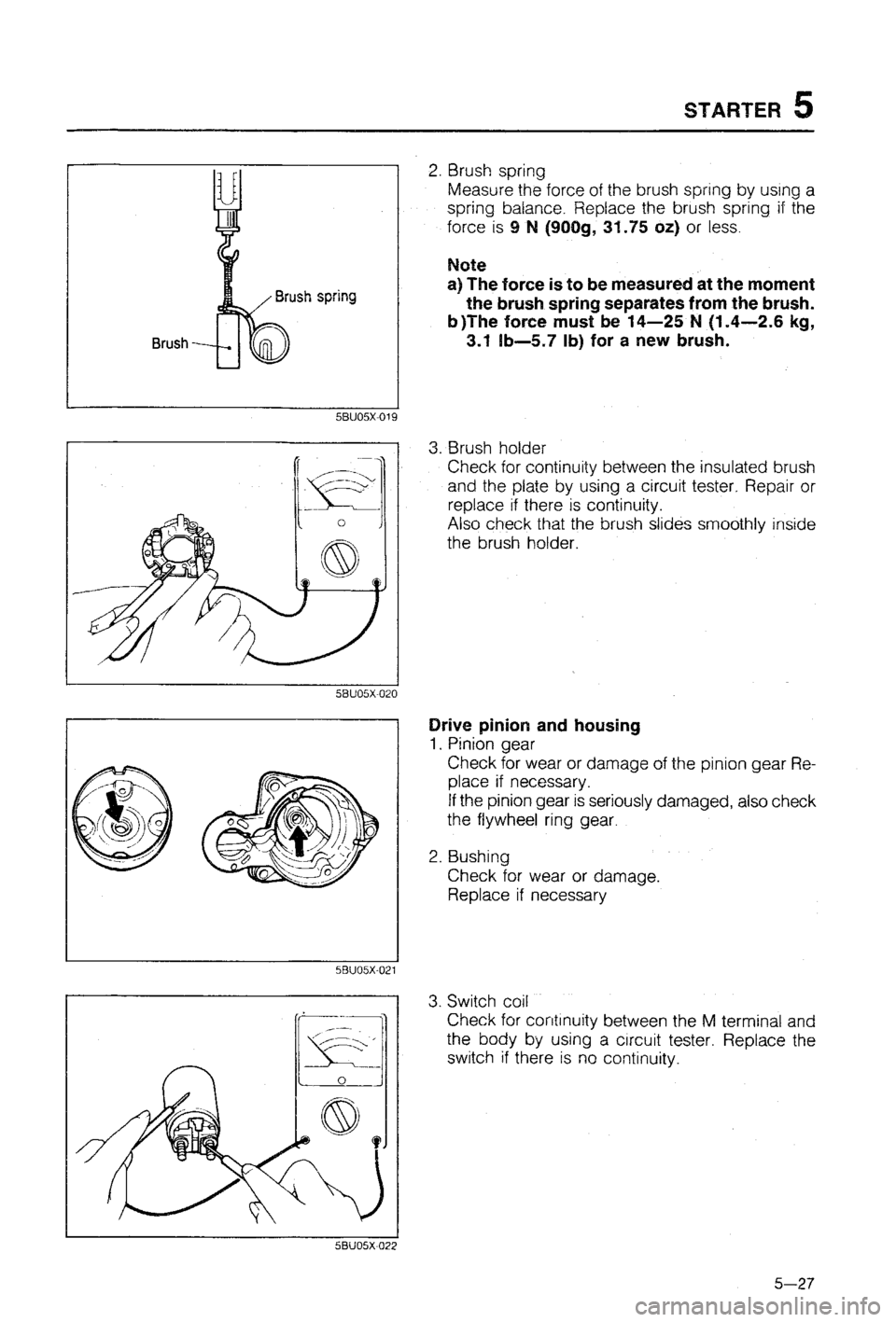MAZDA 323 1988 Workshop Manual MAZDA 323 1988 Workshop Manual