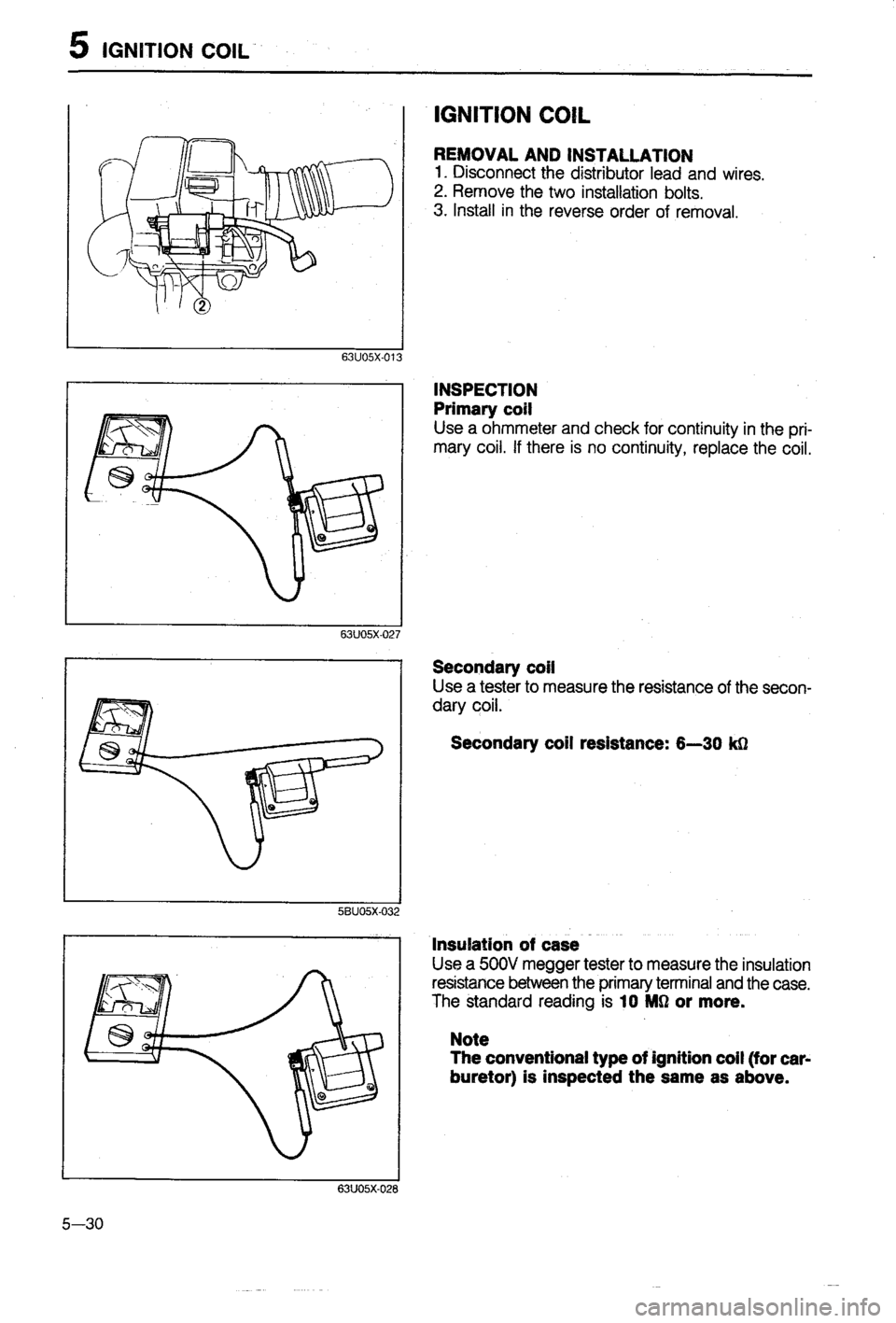 MAZDA 323 1988 Workshop Manual MAZDA 323 1988 Workshop Manual