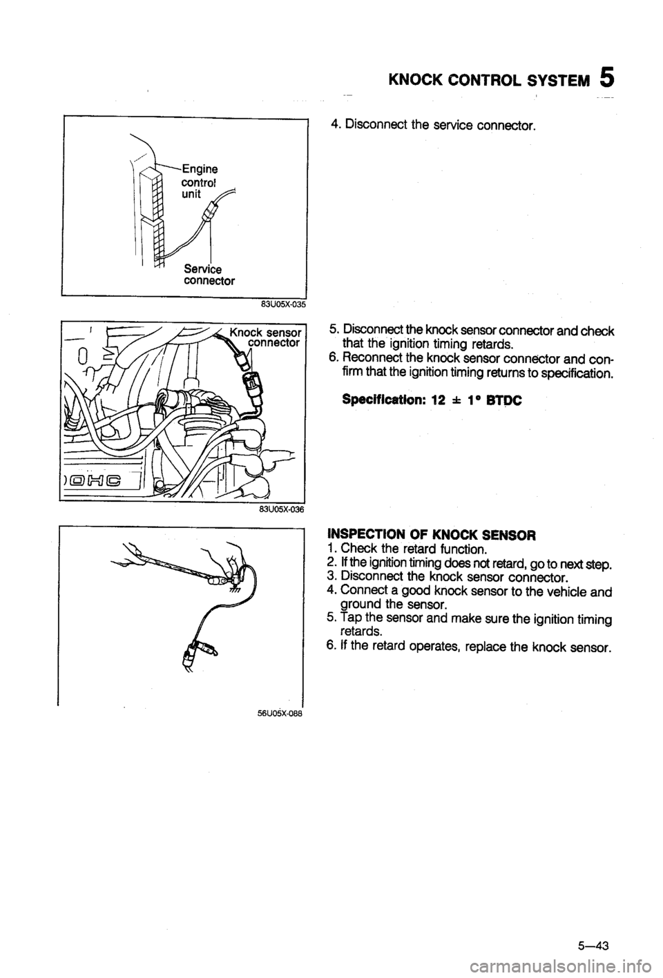 MAZDA 323 1988 Workshop Manual MAZDA 323 1988 Workshop Manual