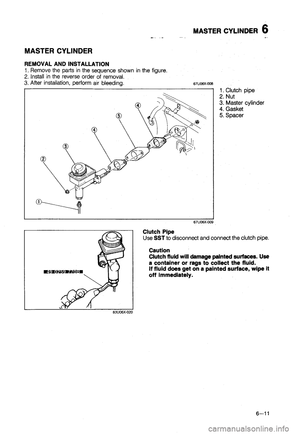 MAZDA 323 1988 Workshop Manual MAZDA 323 1988 Workshop Manual