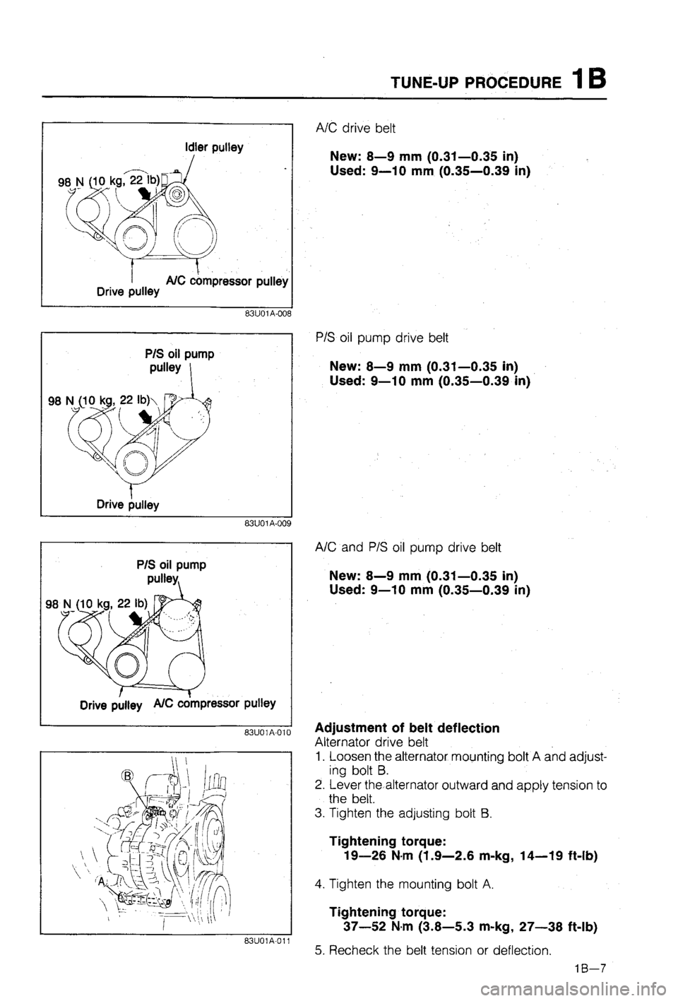 MAZDA 323 1988 Owners Manual MAZDA 323 1988 Owners Manual