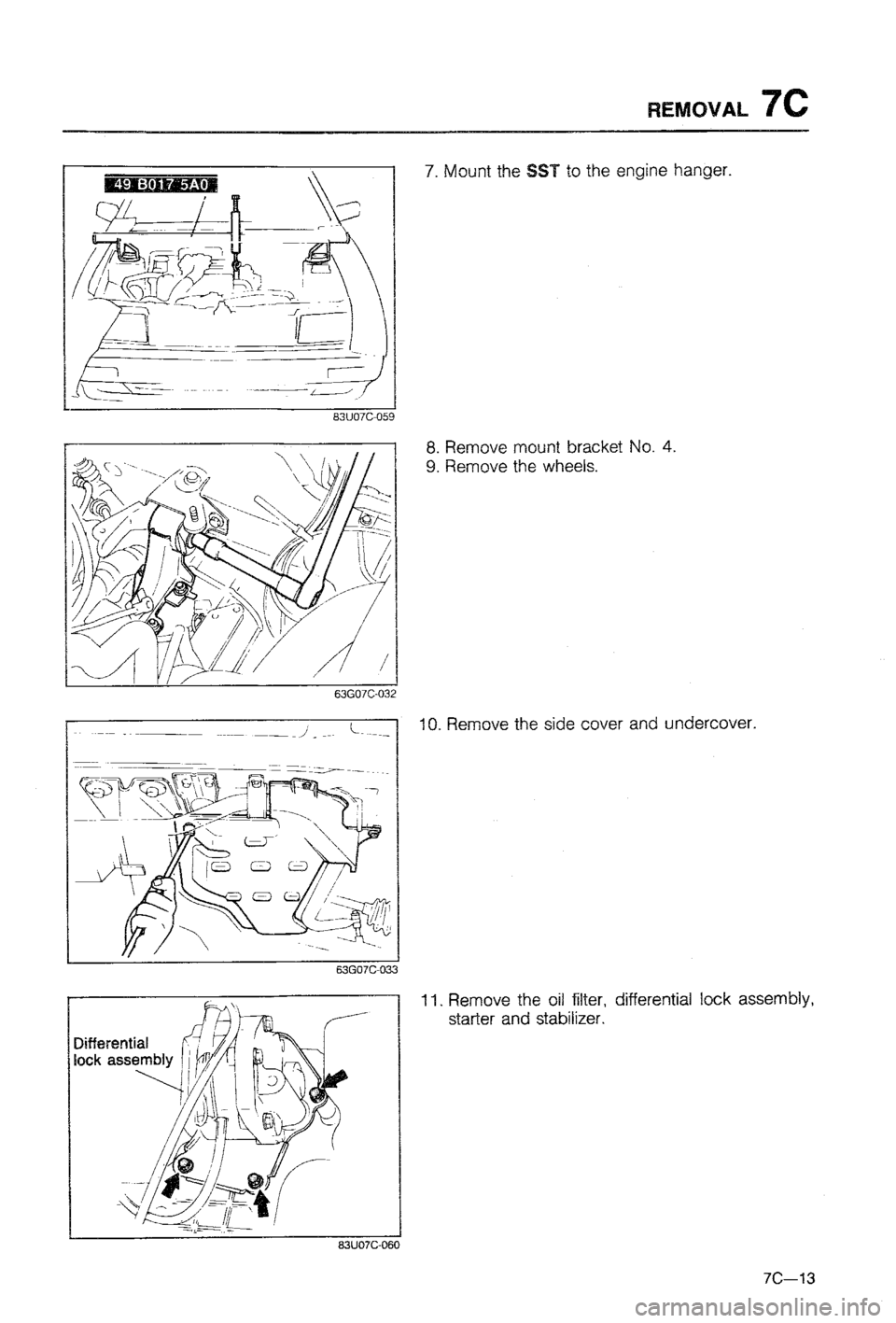 MAZDA 323 1988 Workshop Manual MAZDA 323 1988 Workshop Manual