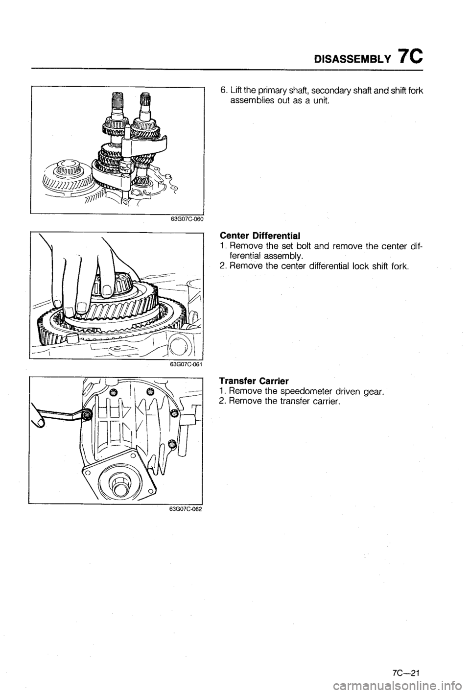 MAZDA 323 1988 Workshop Manual MAZDA 323 1988 Workshop Manual