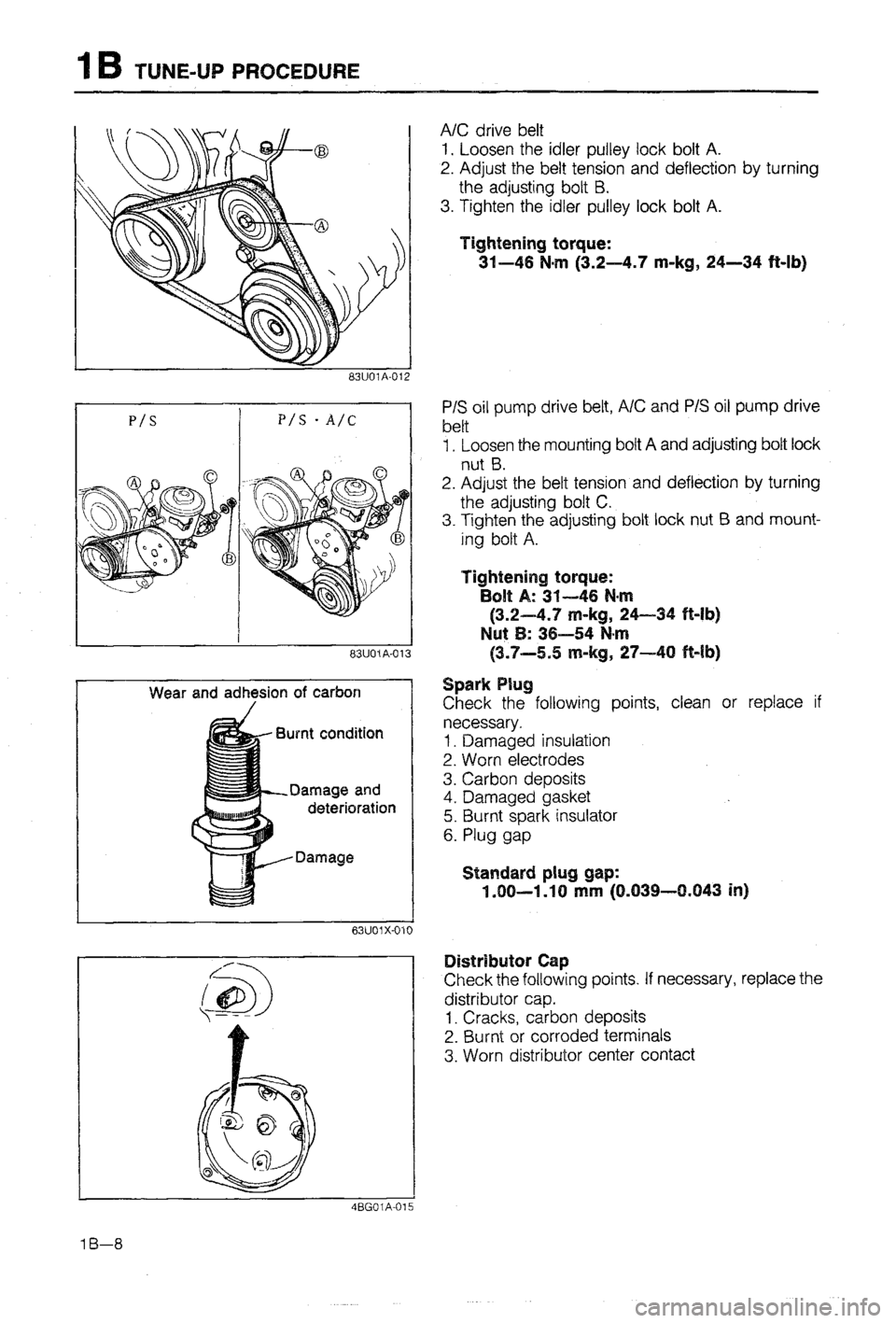 MAZDA 323 1988 Owners Manual MAZDA 323 1988 Owners Manual