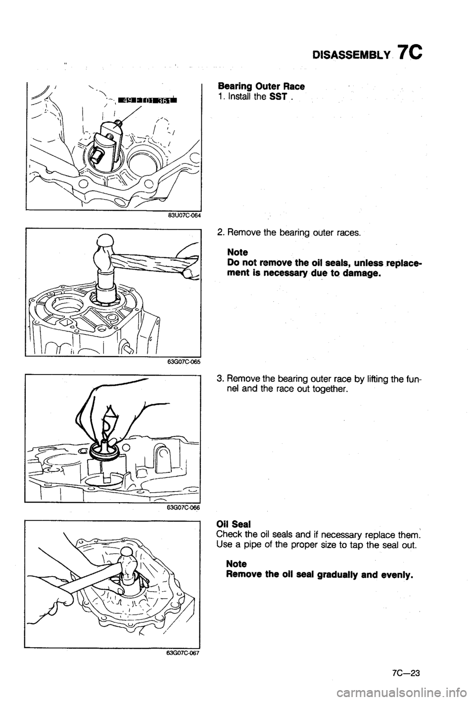 MAZDA 323 1988 Workshop Manual MAZDA 323 1988 Workshop Manual