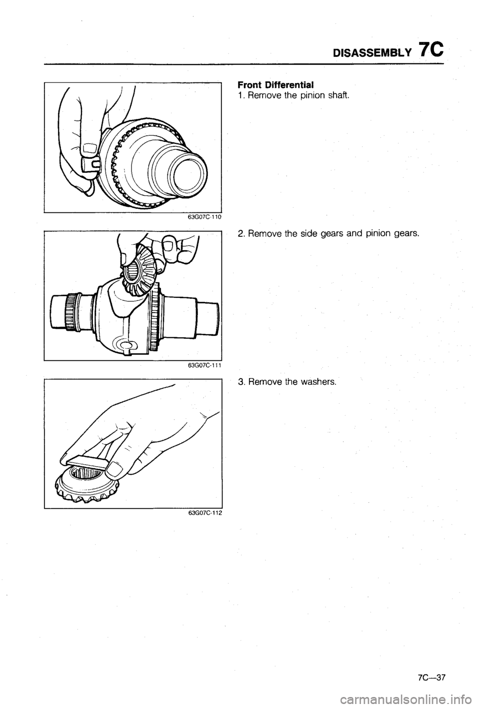 MAZDA 323 1988 Workshop Manual MAZDA 323 1988 Workshop Manual