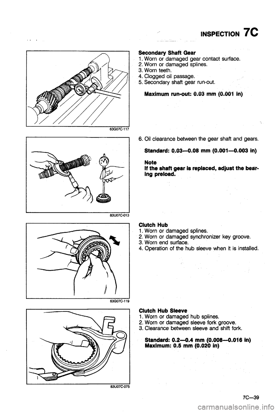 MAZDA 323 1988 Workshop Manual MAZDA 323 1988 Workshop Manual