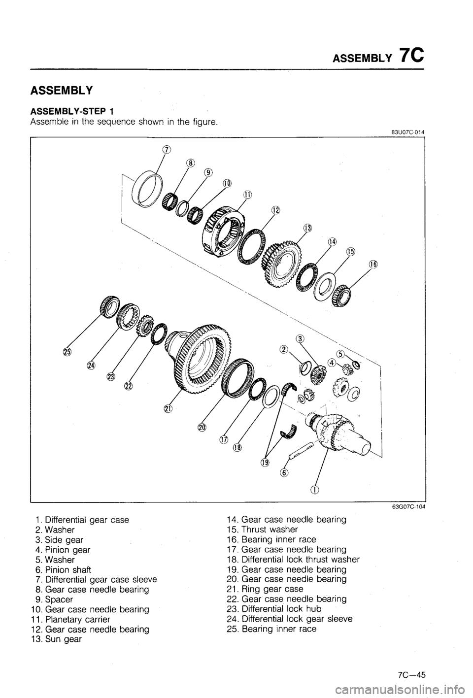 MAZDA 323 1988 Workshop Manual MAZDA 323 1988 Workshop Manual