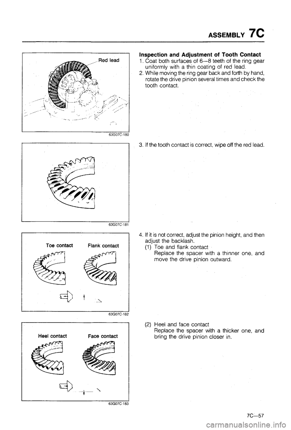 MAZDA 323 1988 Workshop Manual MAZDA 323 1988 Workshop Manual