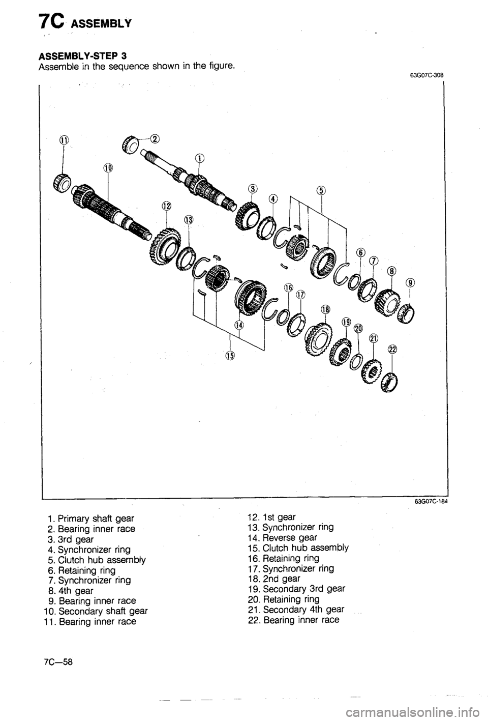 MAZDA 323 1988 Workshop Manual MAZDA 323 1988 Workshop Manual