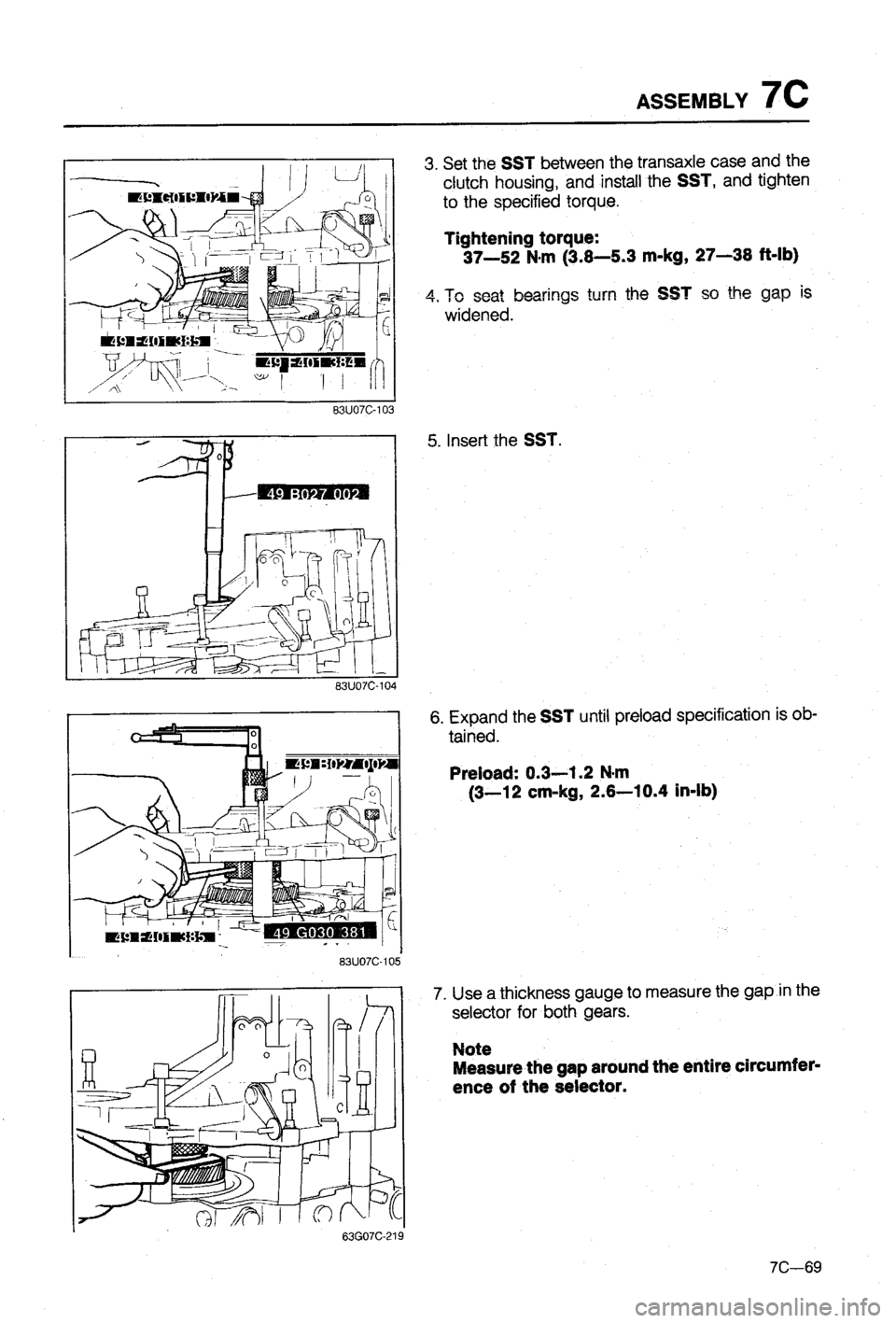 MAZDA 323 1988 Workshop Manual MAZDA 323 1988 Workshop Manual
