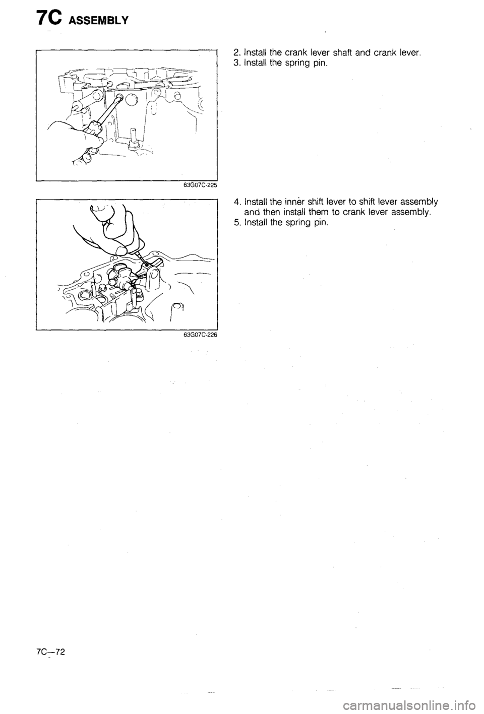 MAZDA 323 1988 Workshop Manual MAZDA 323 1988 Workshop Manual