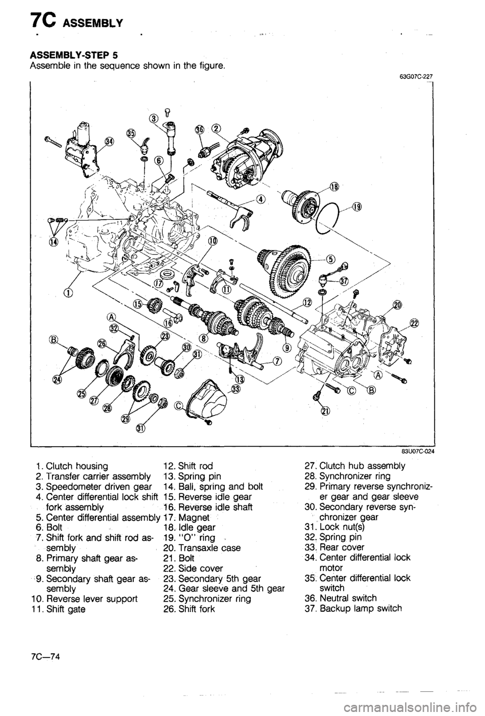 MAZDA 323 1988 Workshop Manual MAZDA 323 1988 Workshop Manual