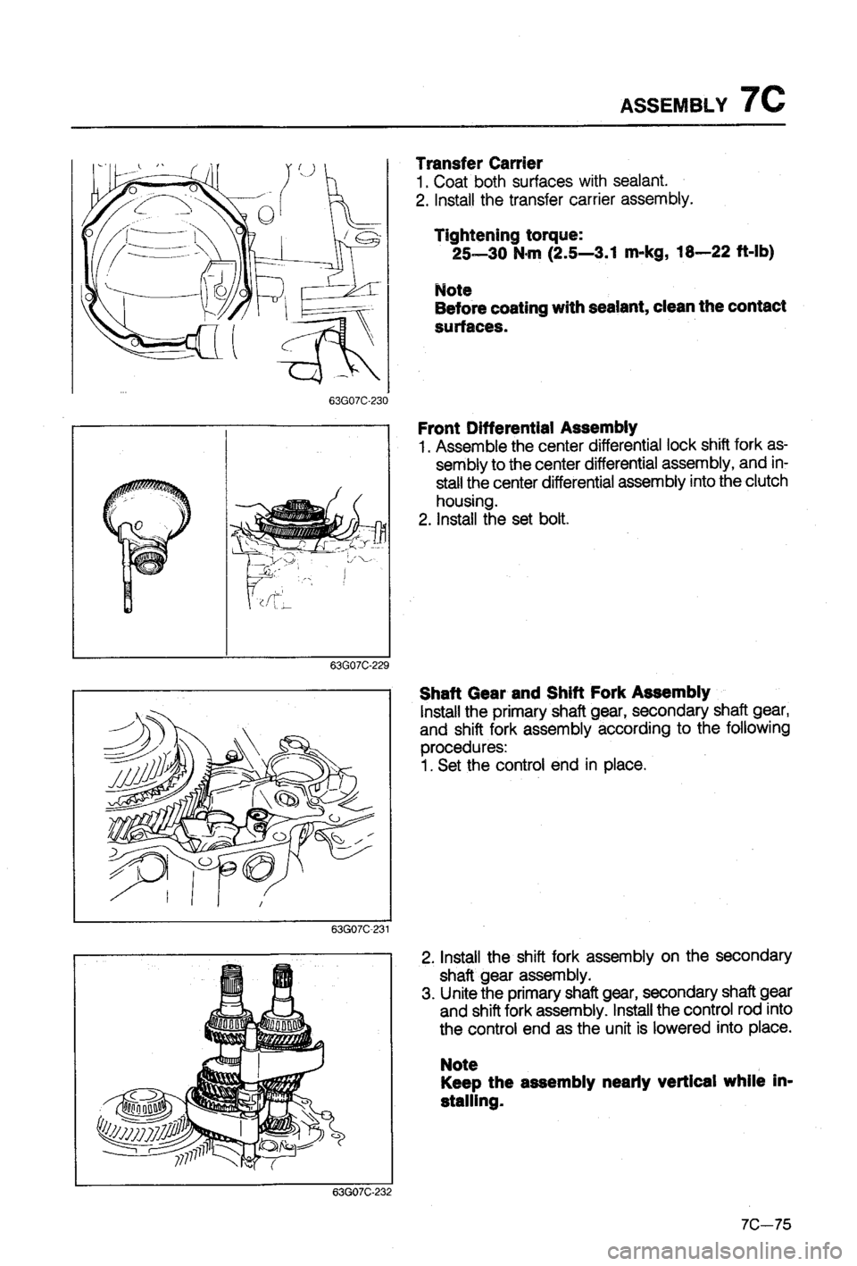 MAZDA 323 1988 Workshop Manual MAZDA 323 1988 Workshop Manual