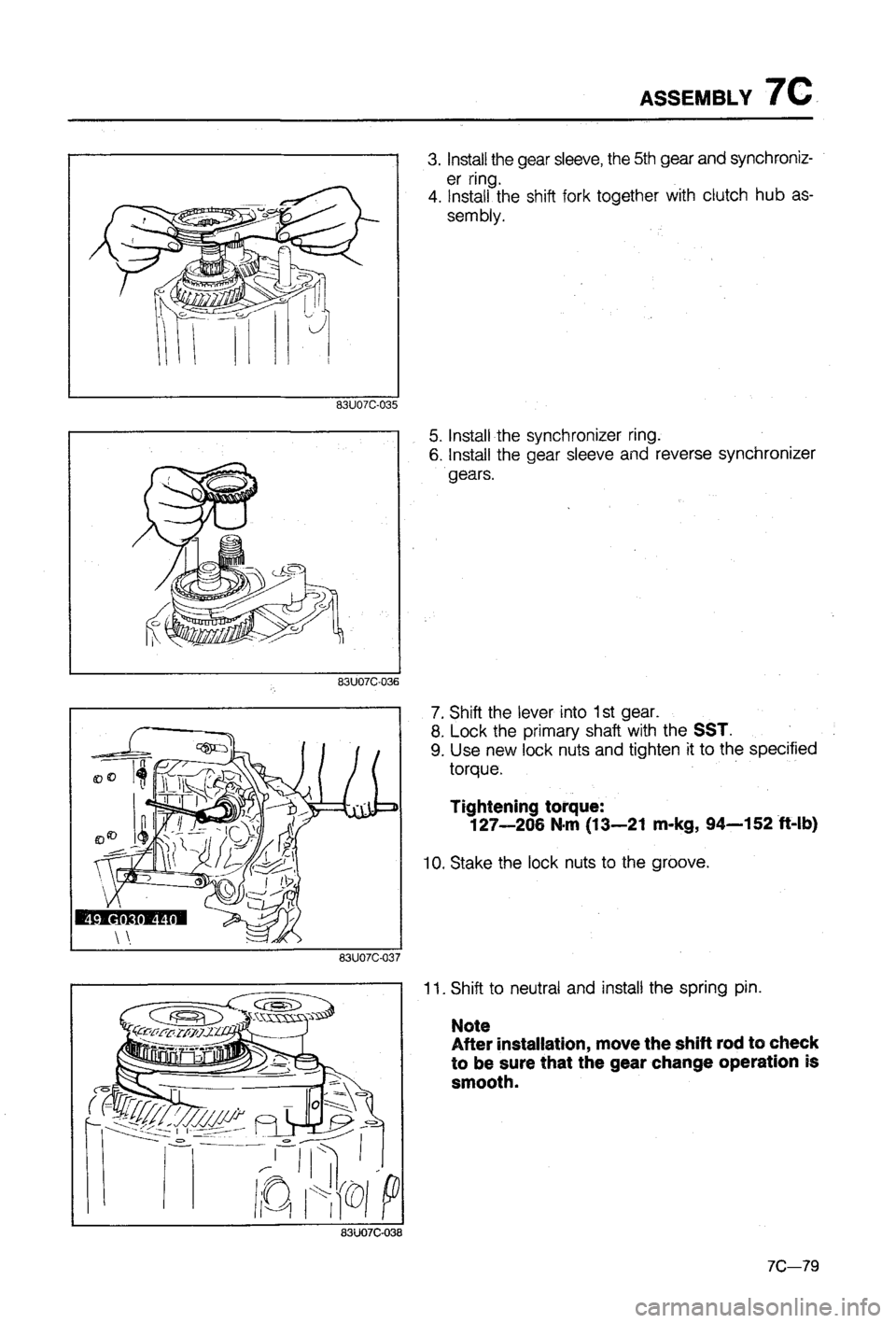 MAZDA 323 1988 Workshop Manual MAZDA 323 1988 Workshop Manual