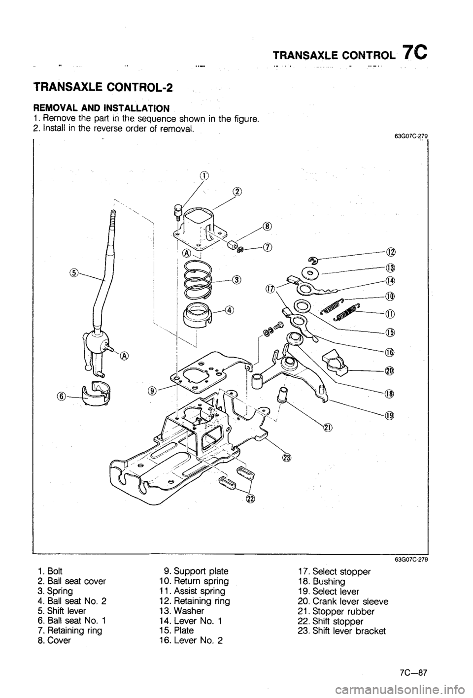MAZDA 323 1988 Workshop Manual MAZDA 323 1988 Workshop Manual