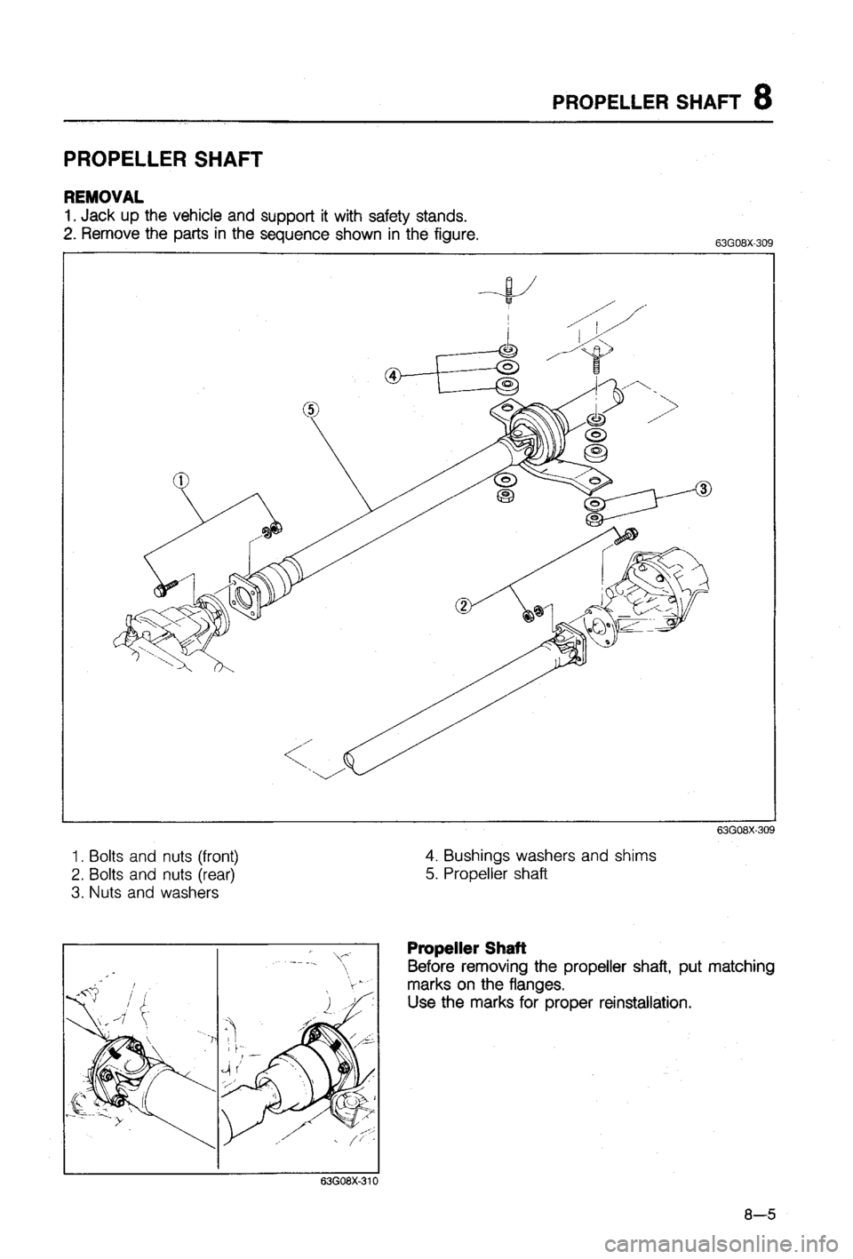 MAZDA 323 1988 Workshop Manual MAZDA 323 1988 Workshop Manual