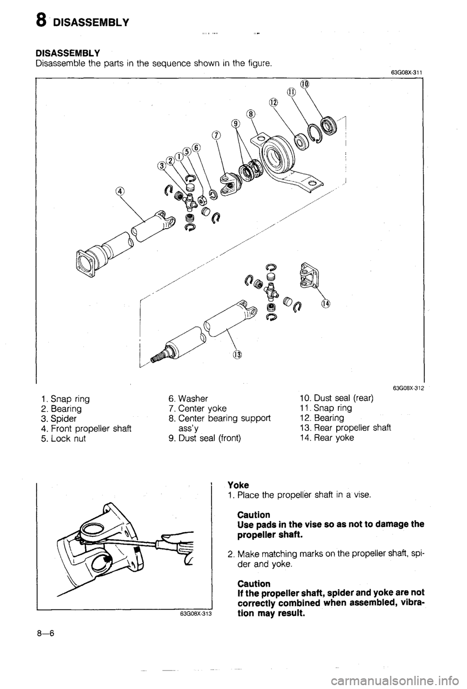 MAZDA 323 1988 Workshop Manual MAZDA 323 1988 Workshop Manual