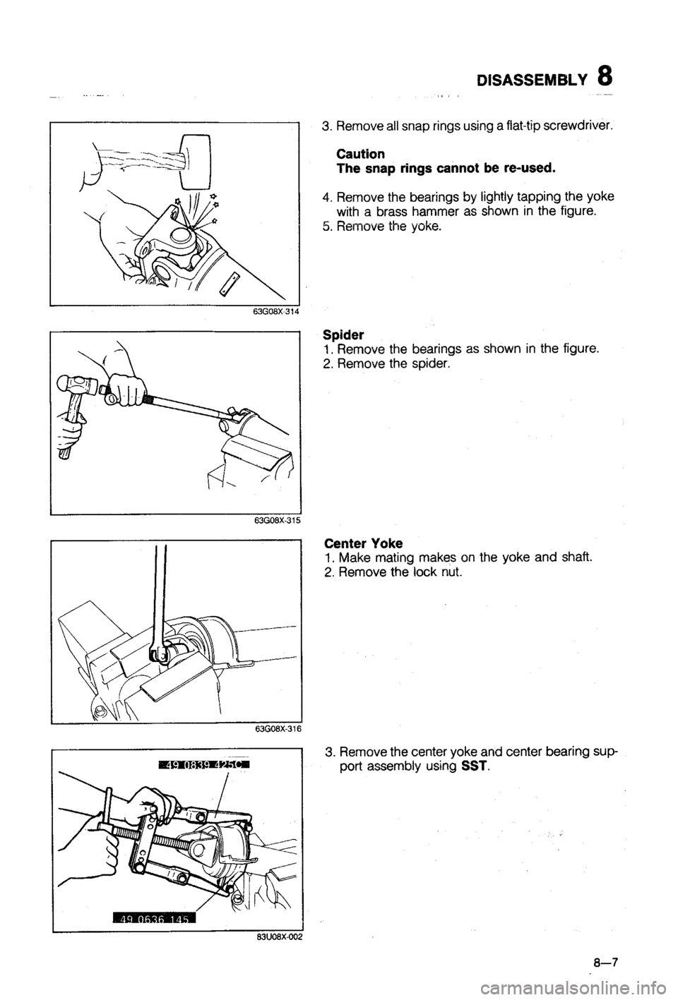 MAZDA 323 1988 Workshop Manual MAZDA 323 1988 Workshop Manual