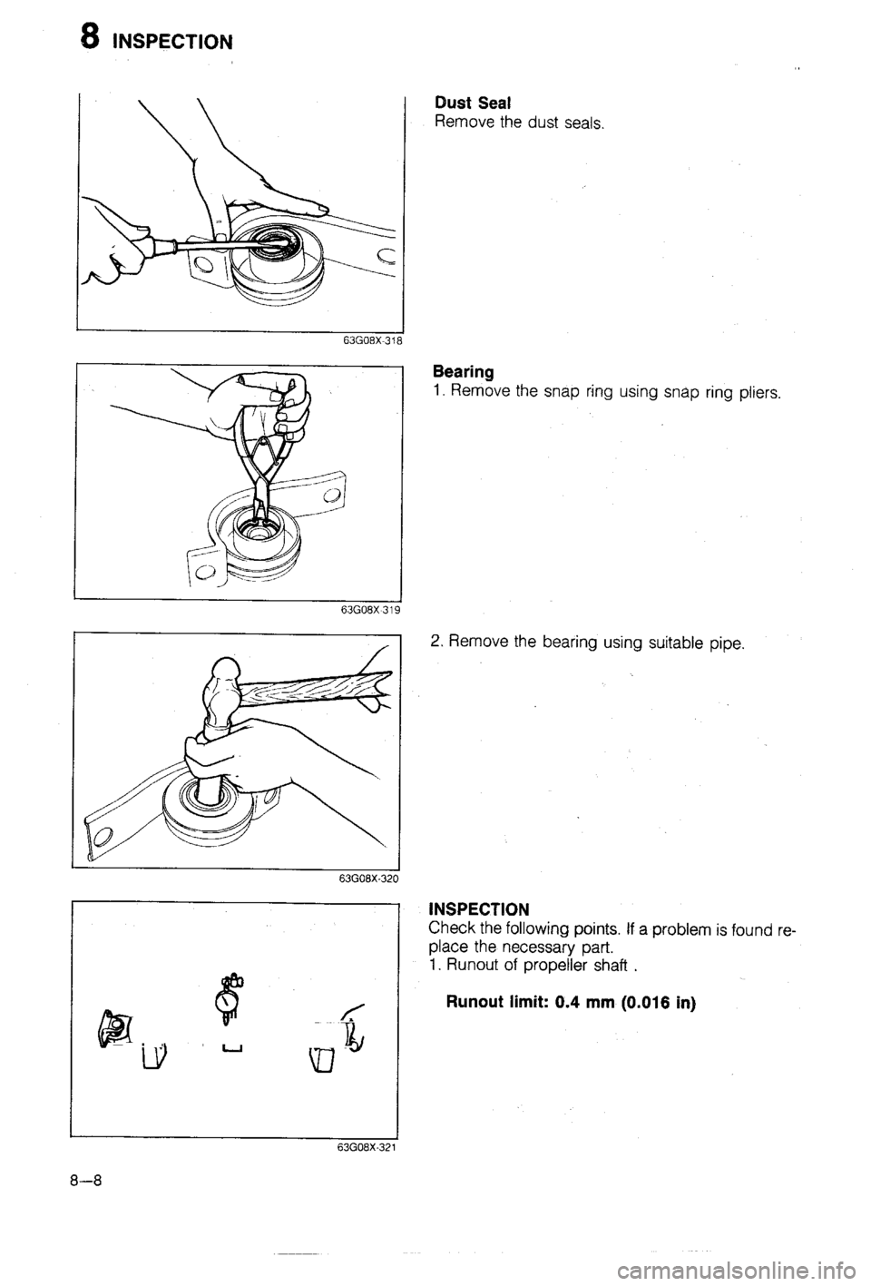 MAZDA 323 1988 Workshop Manual MAZDA 323 1988 Workshop Manual