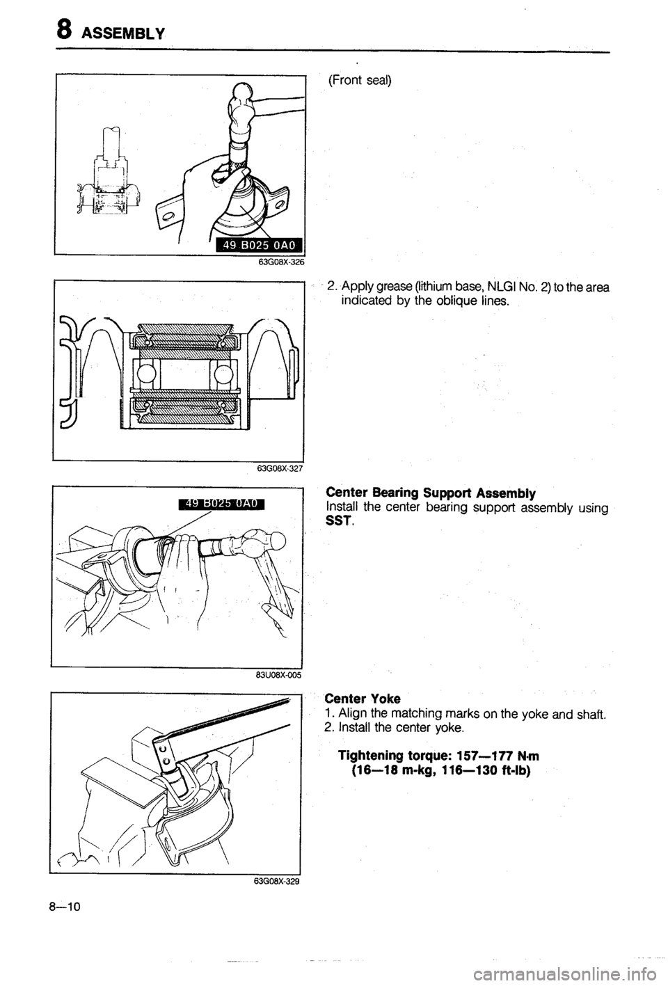 MAZDA 323 1988 Workshop Manual MAZDA 323 1988 Workshop Manual