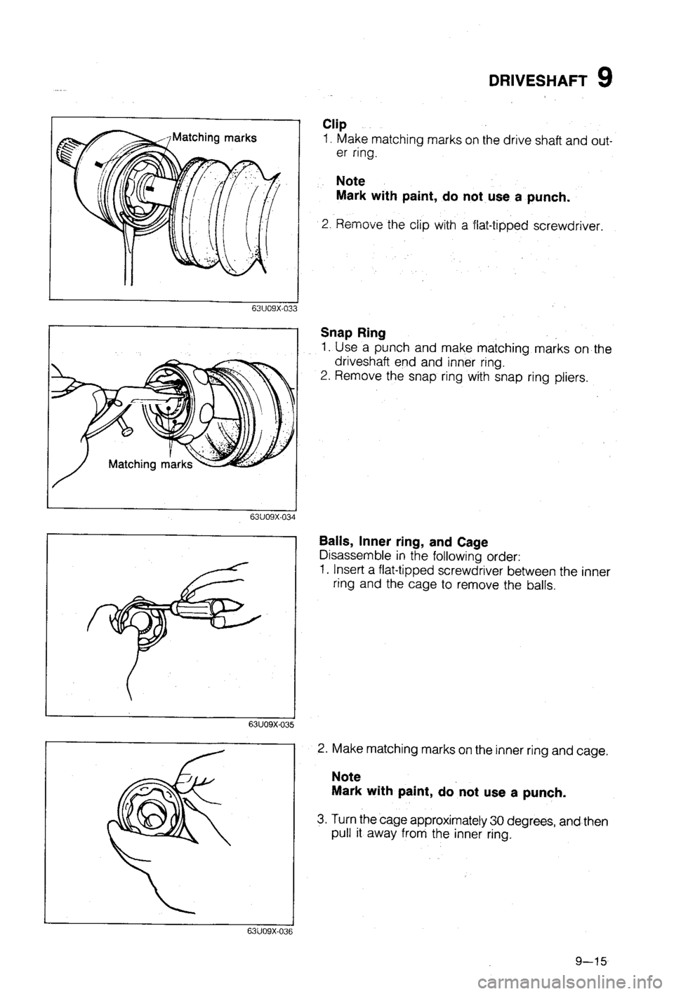 MAZDA 323 1988 Workshop Manual MAZDA 323 1988 Workshop Manual