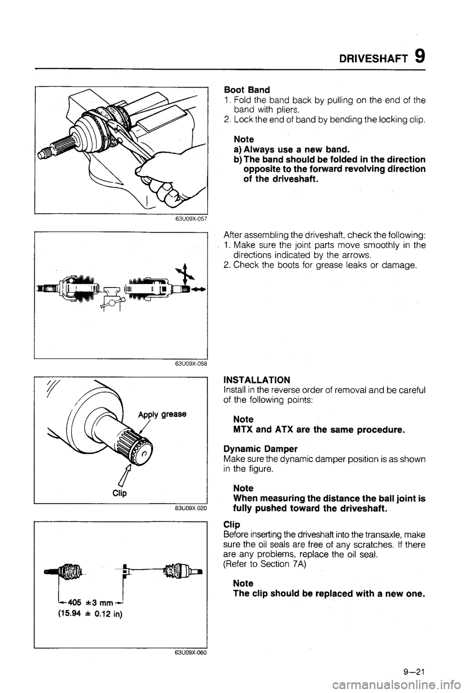MAZDA 323 1988 Workshop Manual MAZDA 323 1988 Workshop Manual