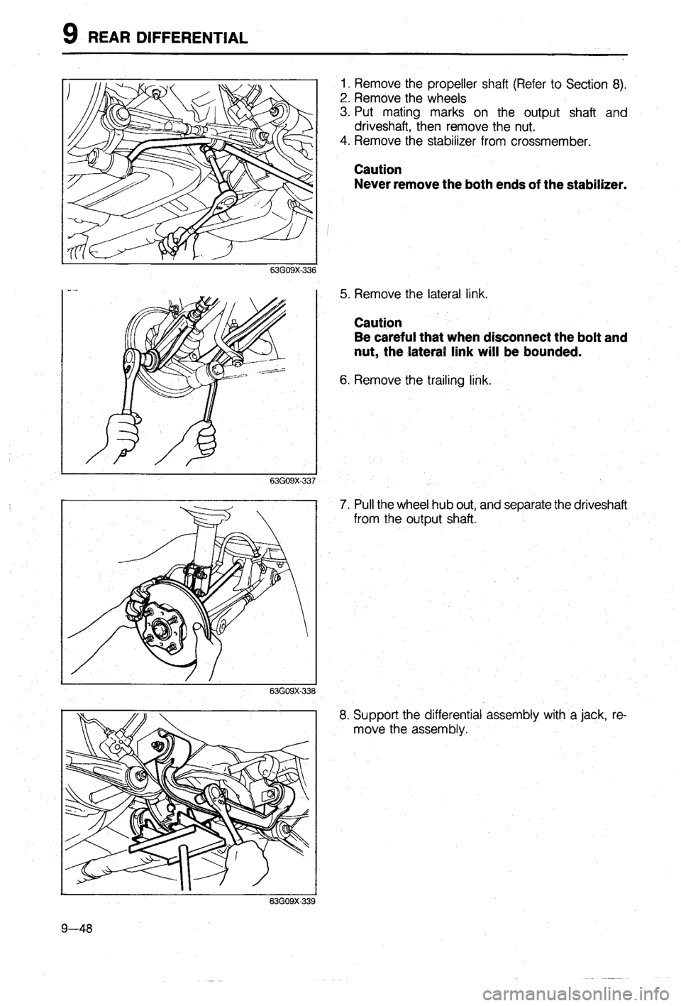 MAZDA 323 1988 Workshop Manual MAZDA 323 1988 Workshop Manual
