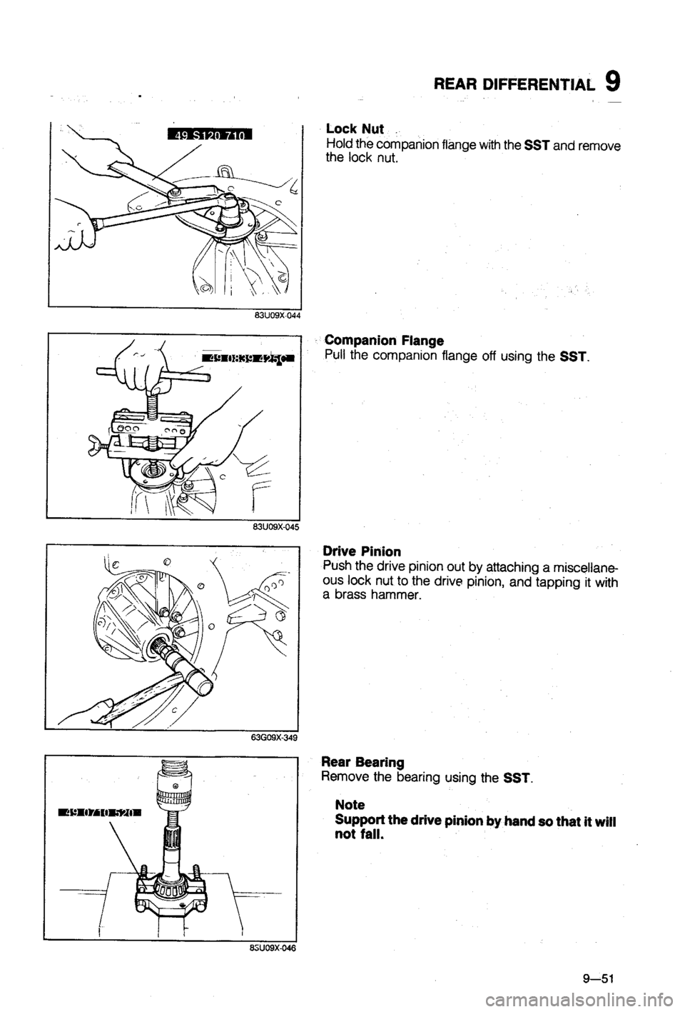 MAZDA 323 1988 Workshop Manual MAZDA 323 1988 Workshop Manual