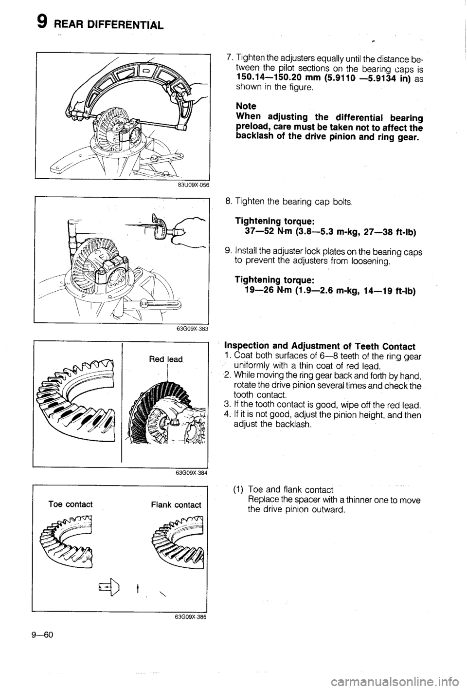 MAZDA 323 1988 Workshop Manual MAZDA 323 1988 Workshop Manual