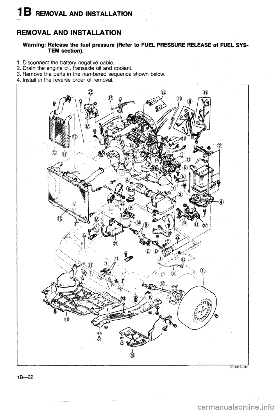 MAZDA 323 1988 Service Manual MAZDA 323 1988 Service Manual