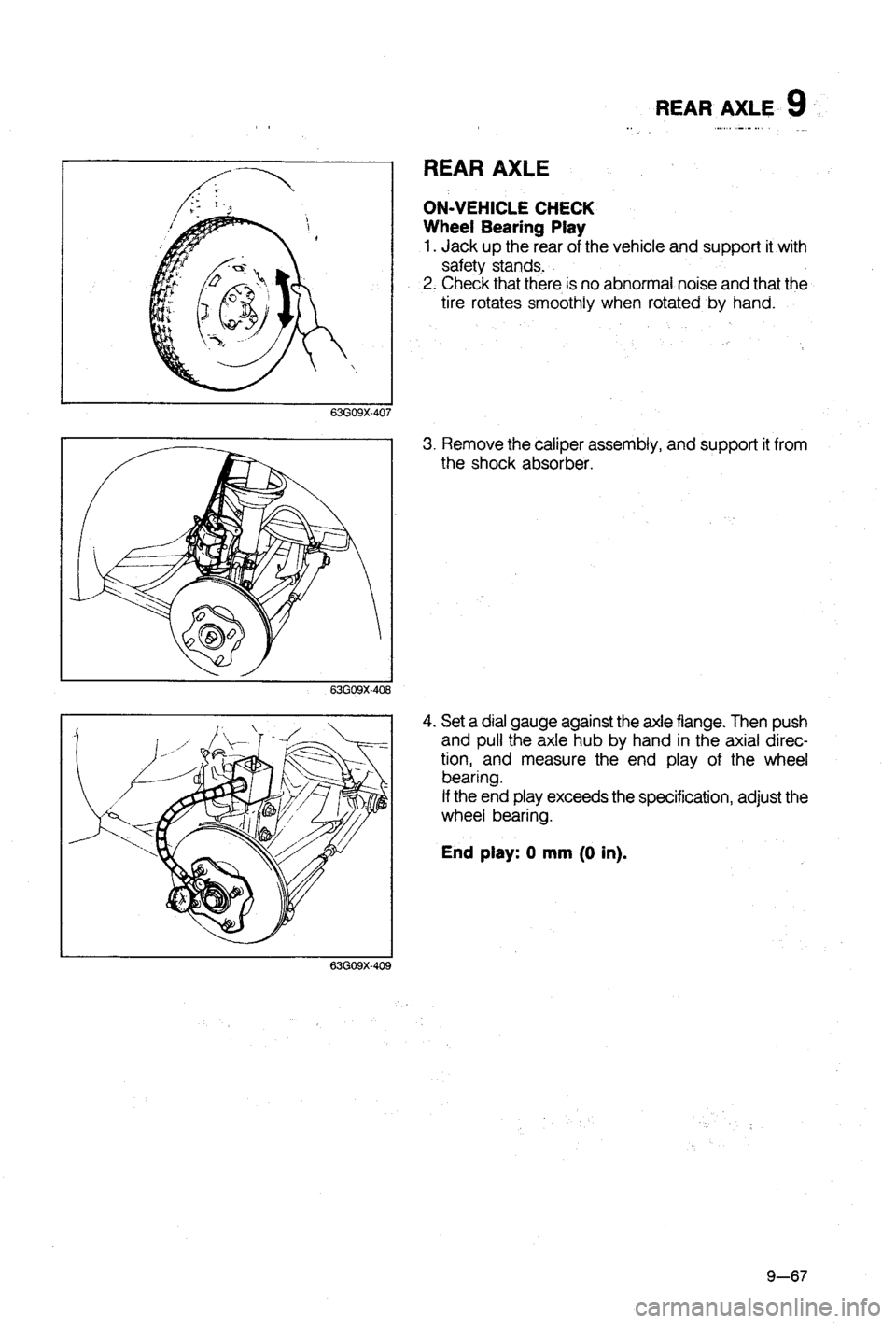 MAZDA 323 1988 Workshop Manual MAZDA 323 1988 Workshop Manual